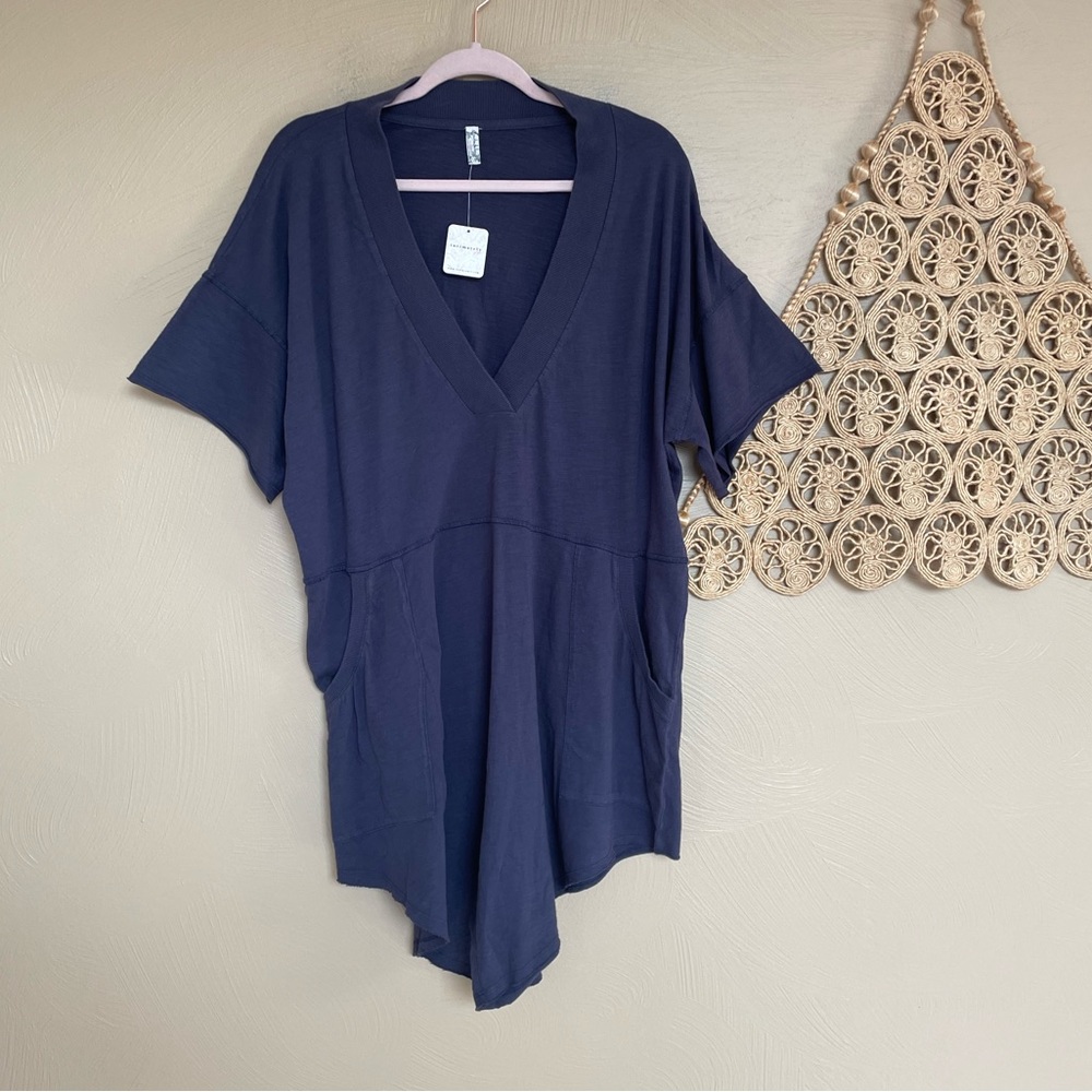 Intimately Free People Why Not Romper In Black, Size Small